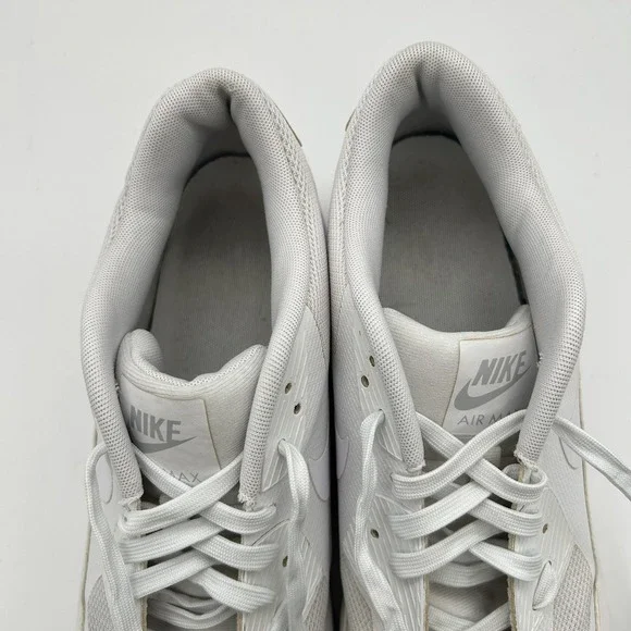 Nike Air Max 90 Ultra‎ Moire Shoes Mens Sz 13 White Athletic Sneakers 875695-101